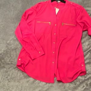 Women’s Blouse Calvin Klein size L Hot pink